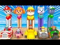 PAW Patrol Guess The Right Door With Tire Game Mighty Pups Ultimate Rescue Max Level LONG LEGS #20