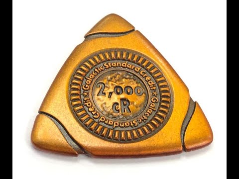 Xia Legends of a Drift System Board Game - 2,000 cr metal coins expansion - Xia board game