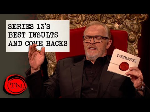 'OMG I'm so bored!' Series 13's Best Insults and Comebacks | Taskmaster