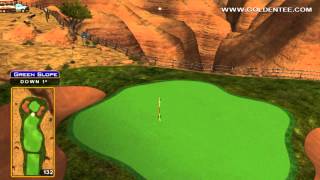 Golden Tee Great Shot on Grand Canyon!
