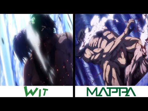 Wit Studio VS MAPPA - Attack On Titan Season 4 Part 2 Episode 5
