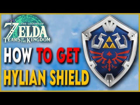 How to get the Hylian Shield Early in Tears of the Kingdom (Best Shield)
