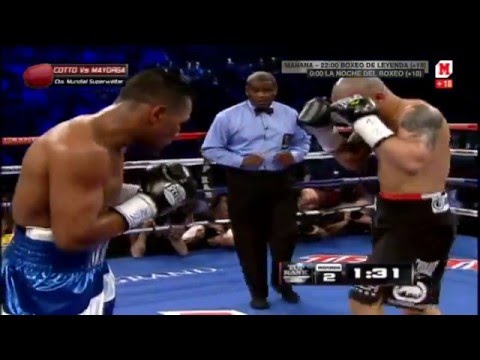 miguel cotto  vs mayorga