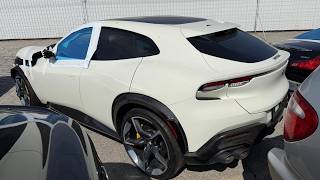 $600,000 Ferrari Purosangue Wrecked Already?!