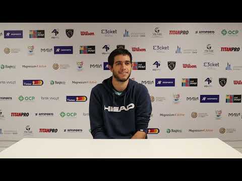 Maia Open II 2021 - Conferência de Imprensa de Nuno Borges (Finalista)