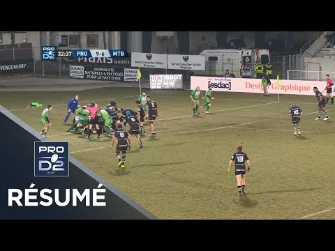 PRO D2 - Résumé Provence Rugby-Montauban: 51-6 - J20 - Saison 2018/2019