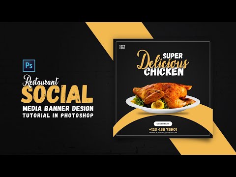How to Design Furniture Social Media Banner Adobe Photoshop Tutorial Speed Art Grafix Mentor