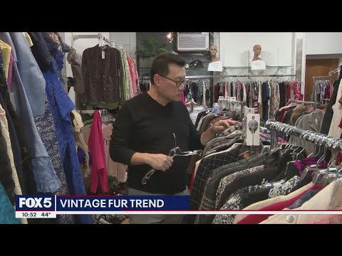 Vintage fur trend