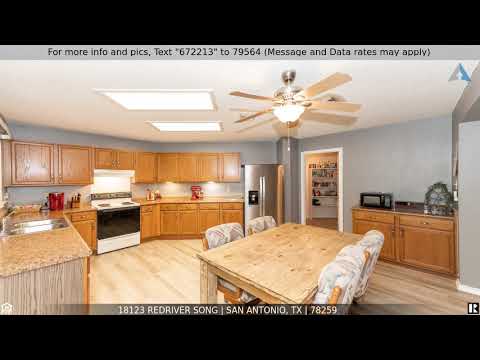 Priced at $319,000 - 18123 REDRIVER SONG, San Antonio, TX 78259