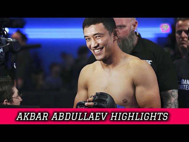 Akbar Abdullaev Highlights: 19-Second DWCS KO & ONE Championship Finishes