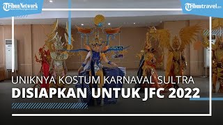 Uniknya Kostum Karnaval Sulawesi Utara untuk Jember Fashion Carnaval, Wakili Beragam Etnis Sultra