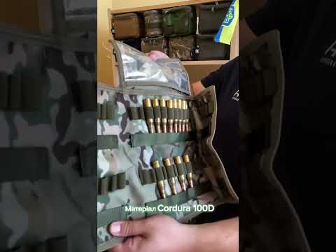 Подсумок патронташ для 338 LM, 338 NM, 300 NM, 3006 на 40 патронов переноски и хранения мультикам - фото 2 - id-p1920863563