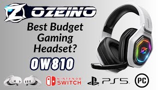 Bestes Budget-Gaming-Headset? – Ozeino OW810 Test & Mikrofontest – VR, Nintendo Switch, PS5, PC