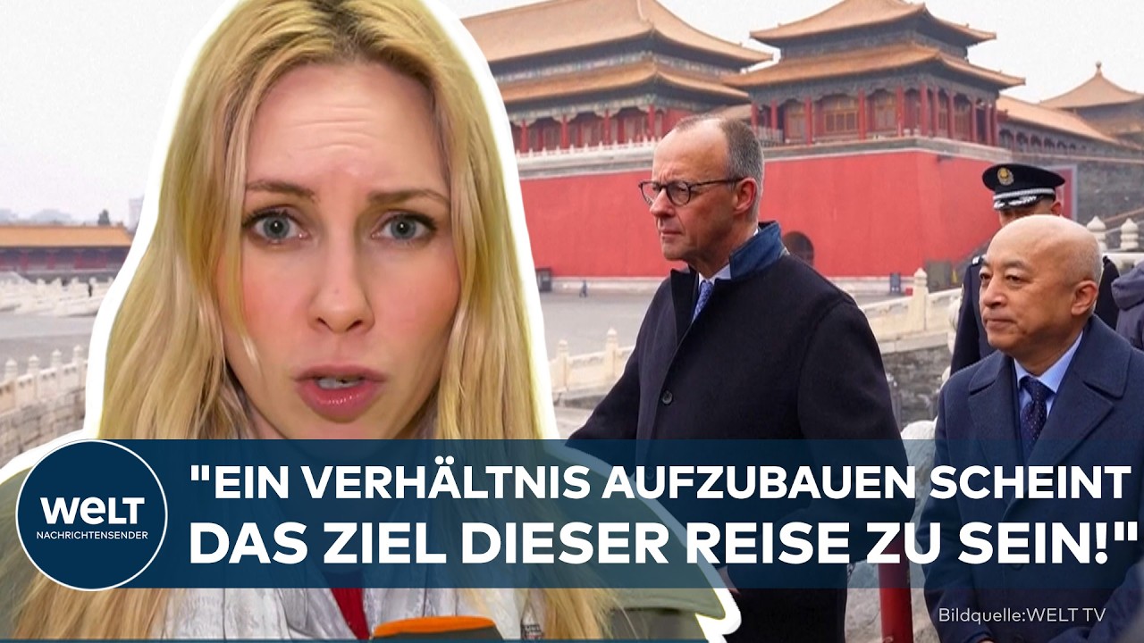 MERZ IN CHINA: "Deutschland kann nicht so auf China einwirken!" – Bilanz nach Antrittsbesuch!