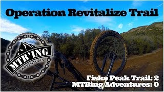 Fiske Peak Loop Ride and Trail Work. The trail is really overgrown. I set out on a solo adventure ride to remove some of the brush and hopefully help put this trail on the map. The goal is to get more people riding and maintaining the trail.