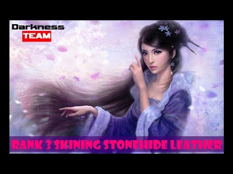 Rank ★★★ Skinning Stonehide Leather 👑 Best Way of Farming Gold