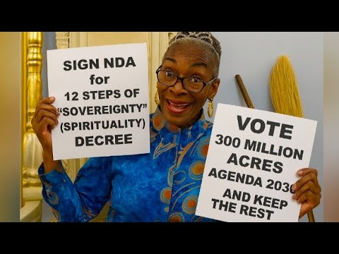 We've GOT the "12 STEPS to SOVEREIGNTY" 🎱 (spirituality) ANSWERS! 👁⏰️ #freetheland #freelarryhoover 