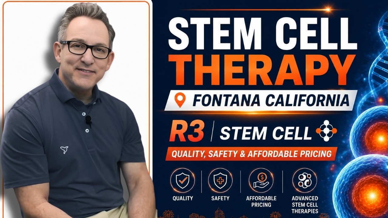 Stem Cell Therapy Fontana California | R3 Stem Cell – Quality, Safety & Affordable Pricing
