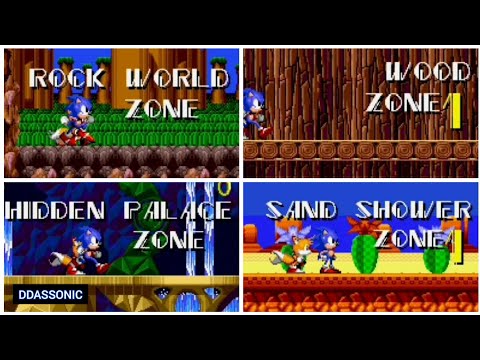 Sonic 2 The Secret Zones | All Secrets Zones Location
