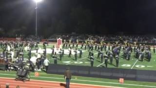 Legacy HS Marching Band 2016 regional competition