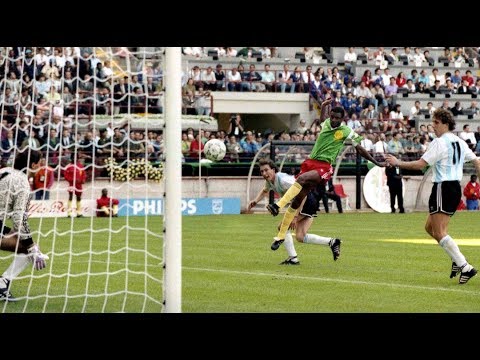 Camerún 1 Argentina 0 (Italia 90) Gol de Biyik