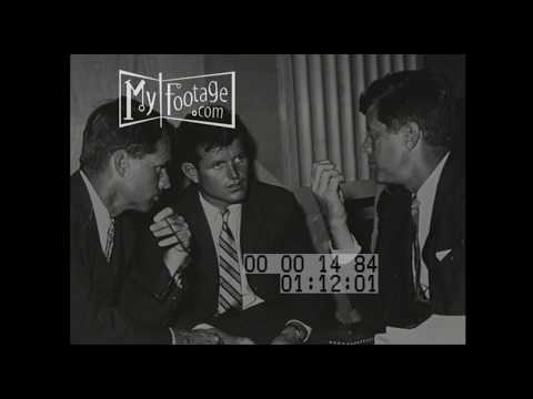 1950s Kennedy Brothers Meet to Plan for JFK's 1960 Presidential Campaign