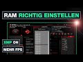 RAM Richtig Einstellen XMP Profil Im BIOS Aktivieren Für Mehr FPS Testventure