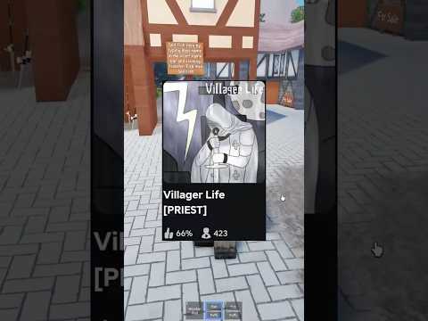 Exploring Roblox Games Part 2: Villager Life #roblox