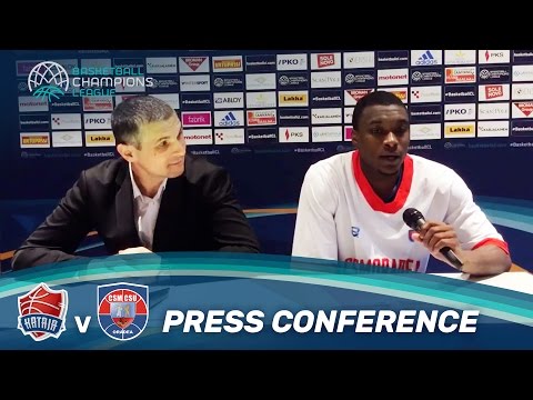 Kataja Basket v CSM CSU Oradea - Press Conference - Basketball Champions League
