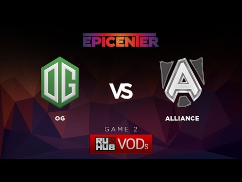 OG vs Alliance, EPICENTER Group A, Game 2