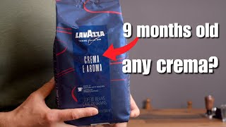 Can I get Crema out of 9 Month old Beans? Lavazza Crema e Aroma Test!