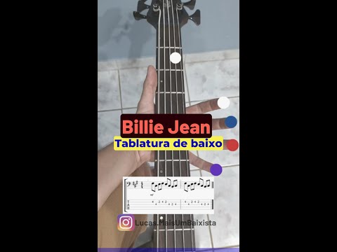 Billie Jean - Tablatura de contrabaixo | Mais um Baixista