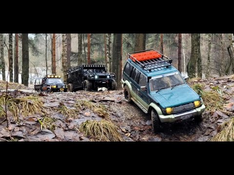 RC scale trophy expedition 1/10 Unimog, Patrol, Pajero, Hammer, Toyota