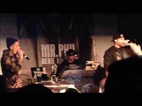 Mr.Phil feat. Il Turco e Paura - Covo di vipere live @ Niente X Nessuno Night 27-12-2014