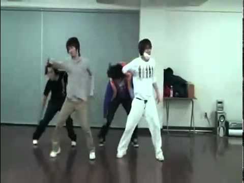 Star Dance Battle Rehearsal  Super Junior Leeteul, Eunhyuk, SHindong, Sungmin