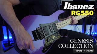 Video thumbnail for Ibanez RG550 Purple Neon Genesis Collection - shred. by X9 Eric