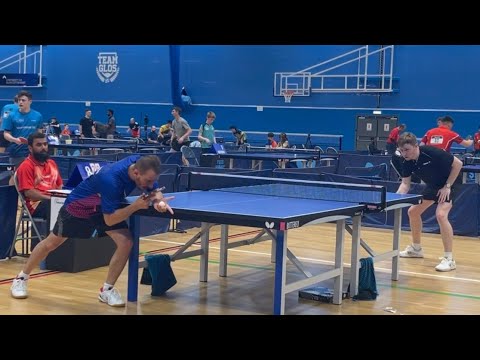 TABLE TENNIS INTERNATIONAL TOURNAMENT GLOUCESTER GRAND PRIX  BOGDAN POSTUDOR ~ JOSHUA STACEY