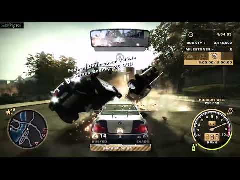 NEED FOR SPEED MOSTWANTED 51 MILLION BOUNTY RECORD RUN (Final Pursuit)