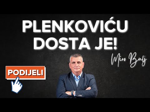 MIRO BULJ SASUO ISTINU U LICE HDZ-OVCIMA: DOSTA JE OVE DIKTATURE ANDREJA PLENKOVIĆA!