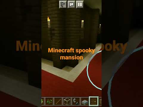 Exploring Spooky Mansion on Minecraft Map