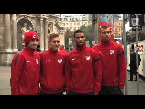 MNT Pre-Game Walk in Vienna