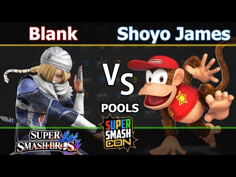 Gravity|Blank (Sheik) vs. Shoyo James (Diddy) - Wii U Singles Pools - SSC2017