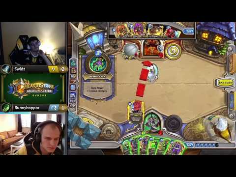 Swidz vs Bunnyhoppor - Division A - Hearthstone Grandmasters Europe 2020 Season 1 - Week 4