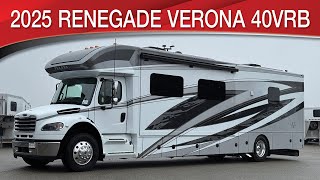 A preview image of the linked video showcasing 2025 Renegade Verona 40VRB