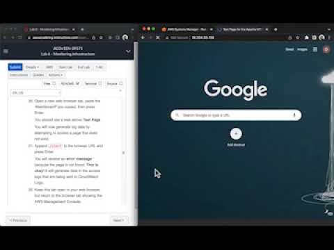 Lab 6 Monitoring Infrastructure