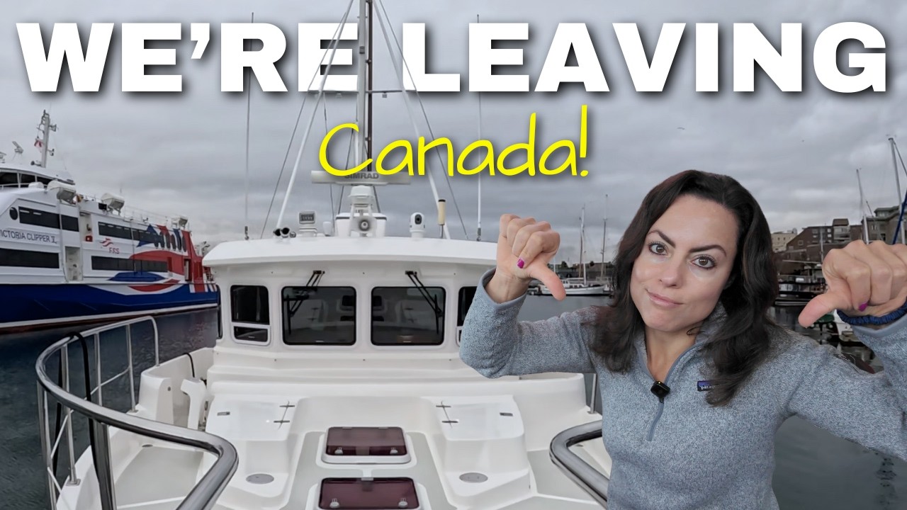 We're leaving Canada after only 5 days and heading back to Seattle...for now! [MV FREEDOM]