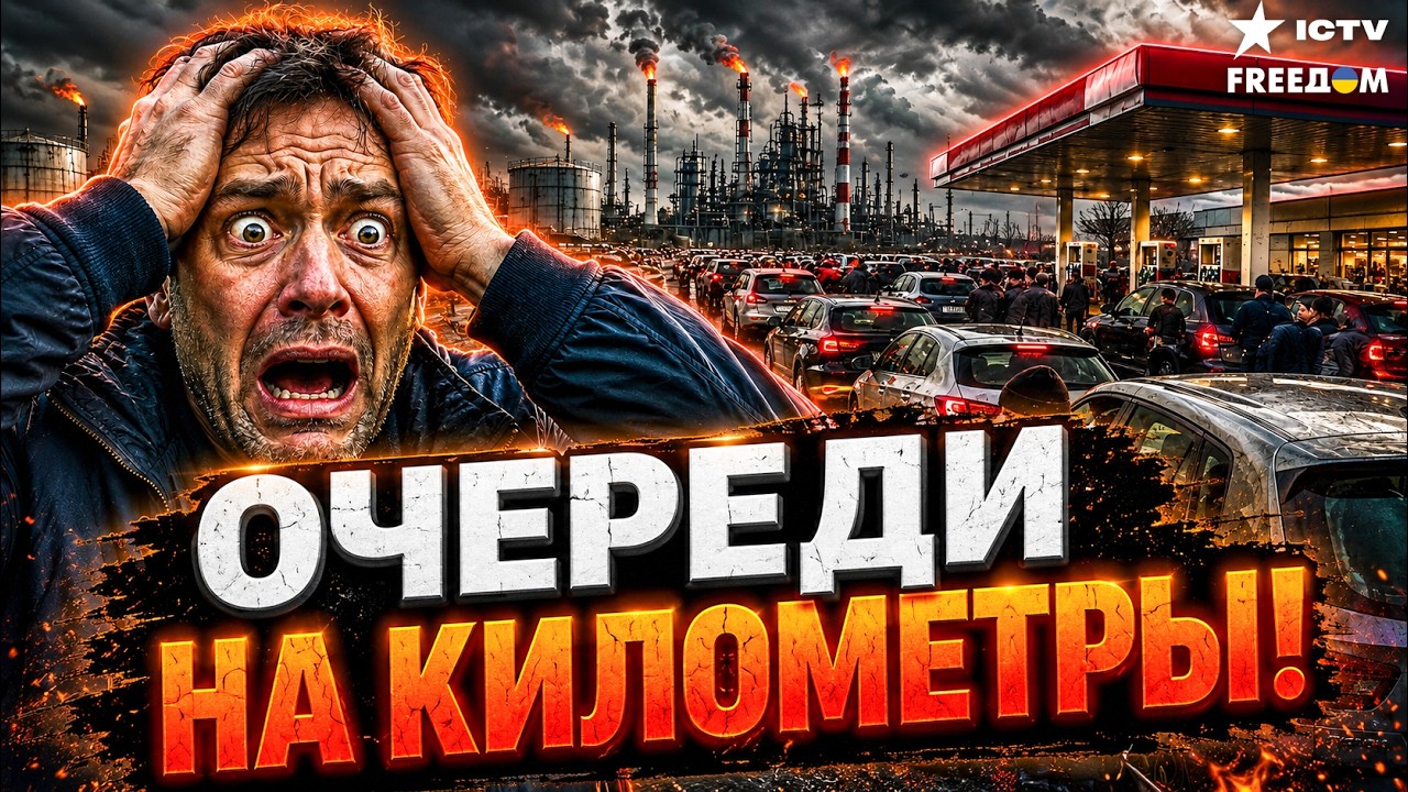 В РФ происходит СТРАШНОЕ! Топливный кризис ДОБИВАЕТ РОССИЯН