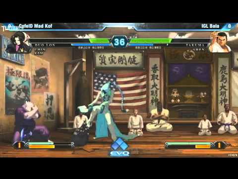 EVO2012 KOF13 Final CafeID Mad KOF vs IGL Bala