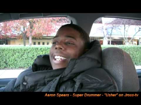 James Ross @ (Super Drummer) - Aaron Spears "USHER" - on Jross-tv