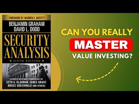 Thumbnail for Security Analysis by Benjamin Graham & David Dodd | Value Investing Masterclass (Full Summary) by David Dodd